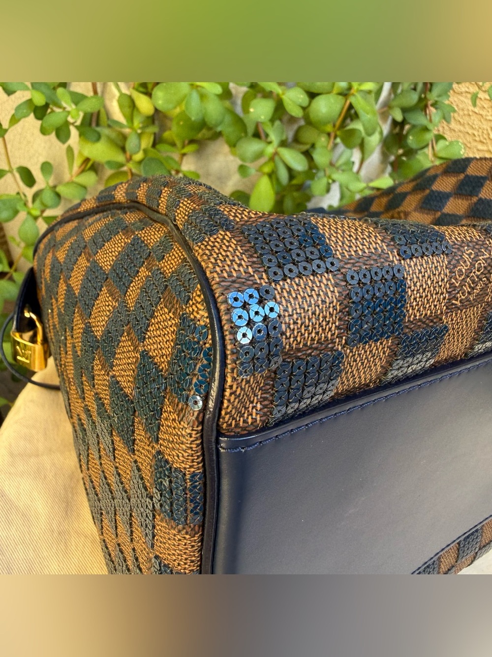 Louis Vuitton Damier Paillettes Speedy 30 - Picture 13 of 16